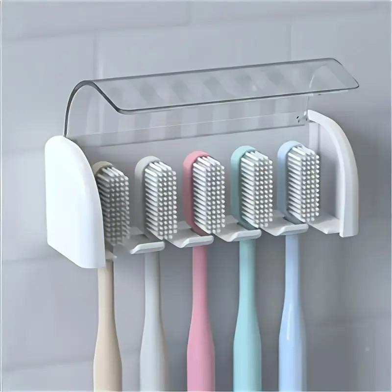 ⚠️ [Check Description] Wall Mount Toothbrush Holder | Bathroom Rack - (TOOTHBRUSHES NOT INCLUDED)