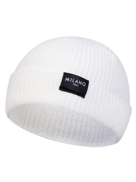 Unisex Milano Beanie Knit Hat, Adjustable Sun Protection Outdoor Cap, Casual Fitted Woven Fabric, Suitable for Travel Beach Vacation, Outdoor Hats