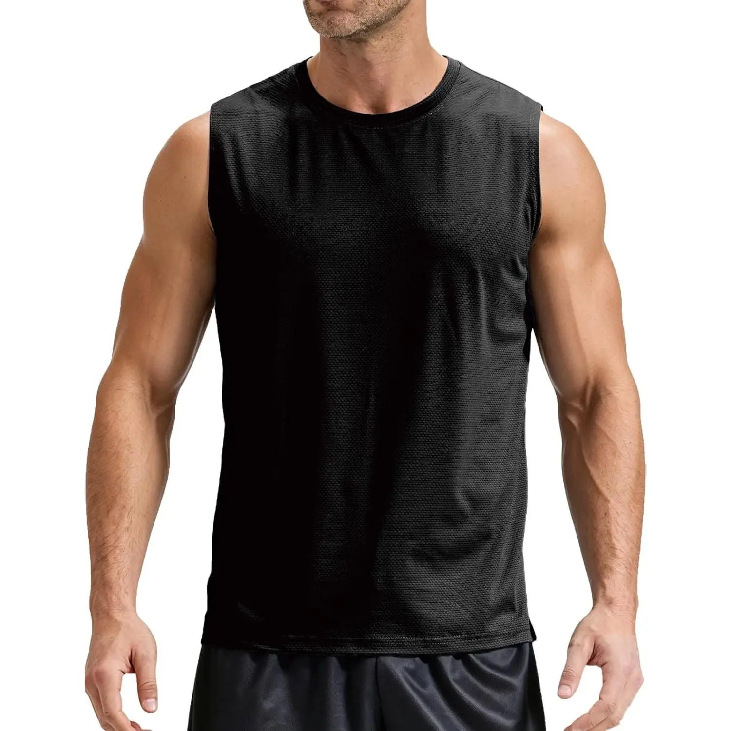 Men's Sleeveless UPF 50+ Rash Guard - UV Protection Dry Fit Swim Tank Top, Compatible with Family Clothing Sets, Women's Suits & Underwear
