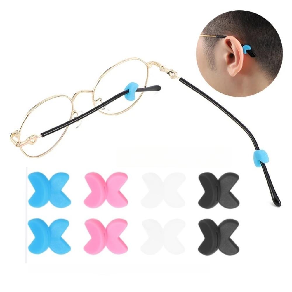 5pairs Ear hooks to prevent glasses from falling off, anti-slip eyewear accessories, ear hooks, sports glasses, temple stoppers, glasses hooks, anti-slip sleeves, temple sleeves, frame stabilizers, ear hooks, eyewear accessories