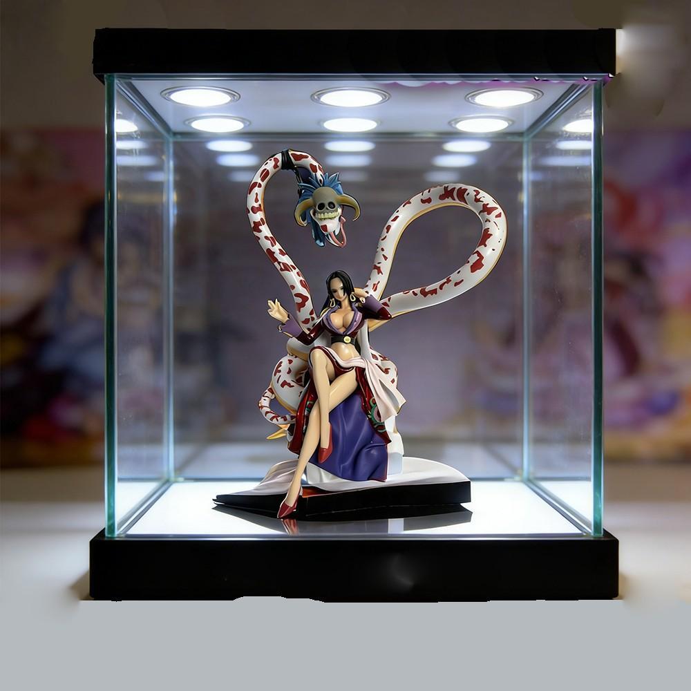 One Piece Boa Hancock Figure! Empress with Snake Form & Gaming Setup Vibe，Unboxing Boa Hancock Statue! Must-Have Collectible for One Piece Fans，Perfect Desk Decor for Anime Lovers, Anime Design, Anime Figures