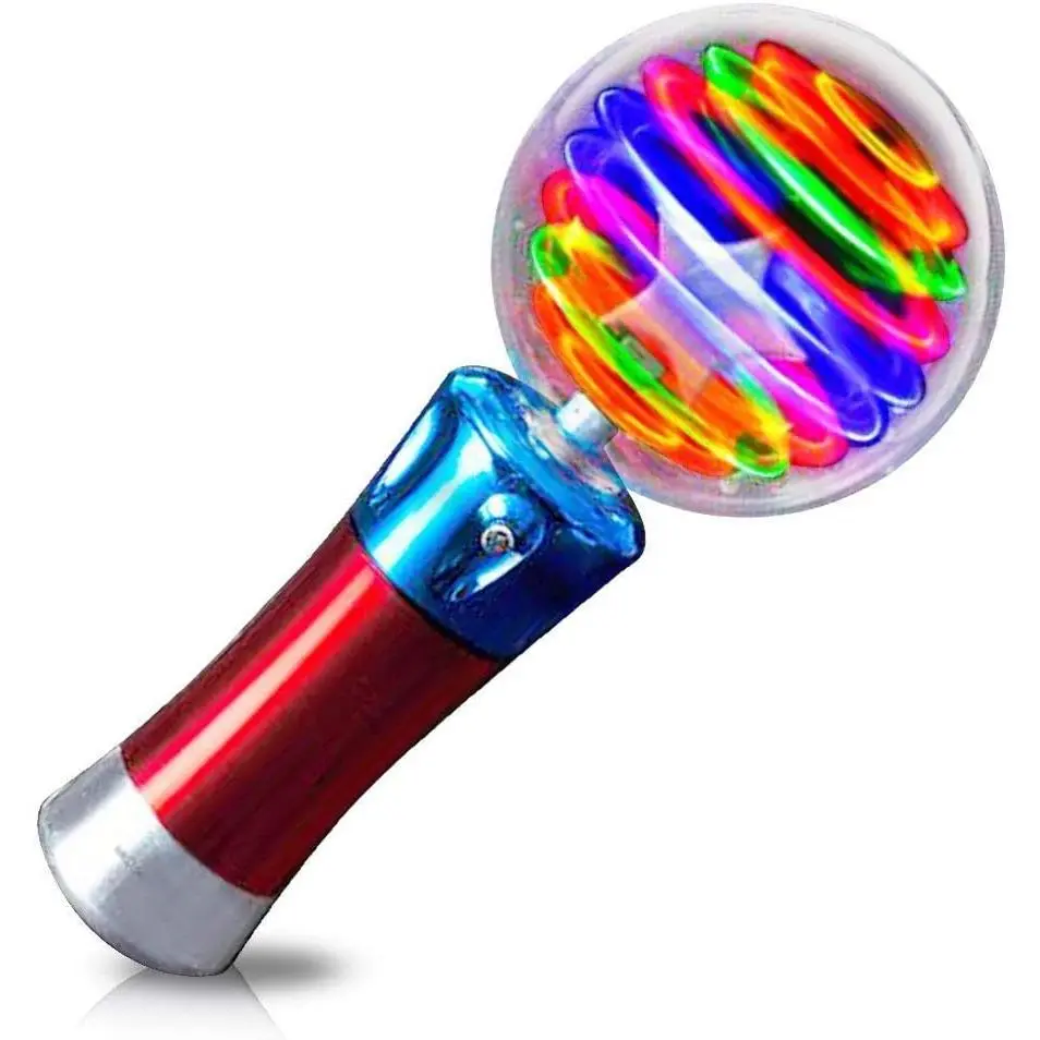 ArtCreativity Spinning Light Up Toy Magic Ball, Autism Sensory Kids Gift