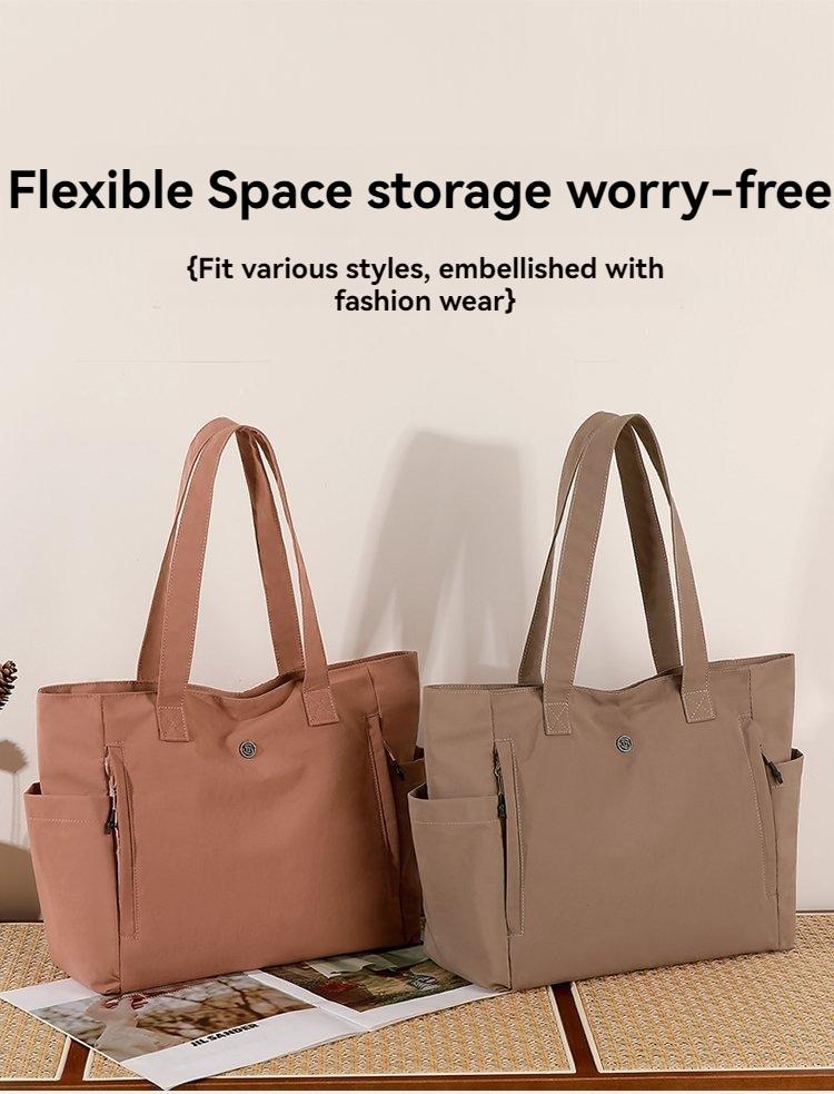 Van Gogh Starry Night Canvas Tote Bag, Vintage Retro Shoulder Bag, Large Capacity Commute School Shopping Bag, Style Laptop Bag