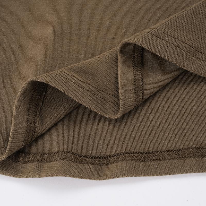 Women's Sexy V-Neck Low Back Pocket T-Shirt, Retro Minimalist Casual Short Sleeve Summer Top, Daily Wear Upper Garment