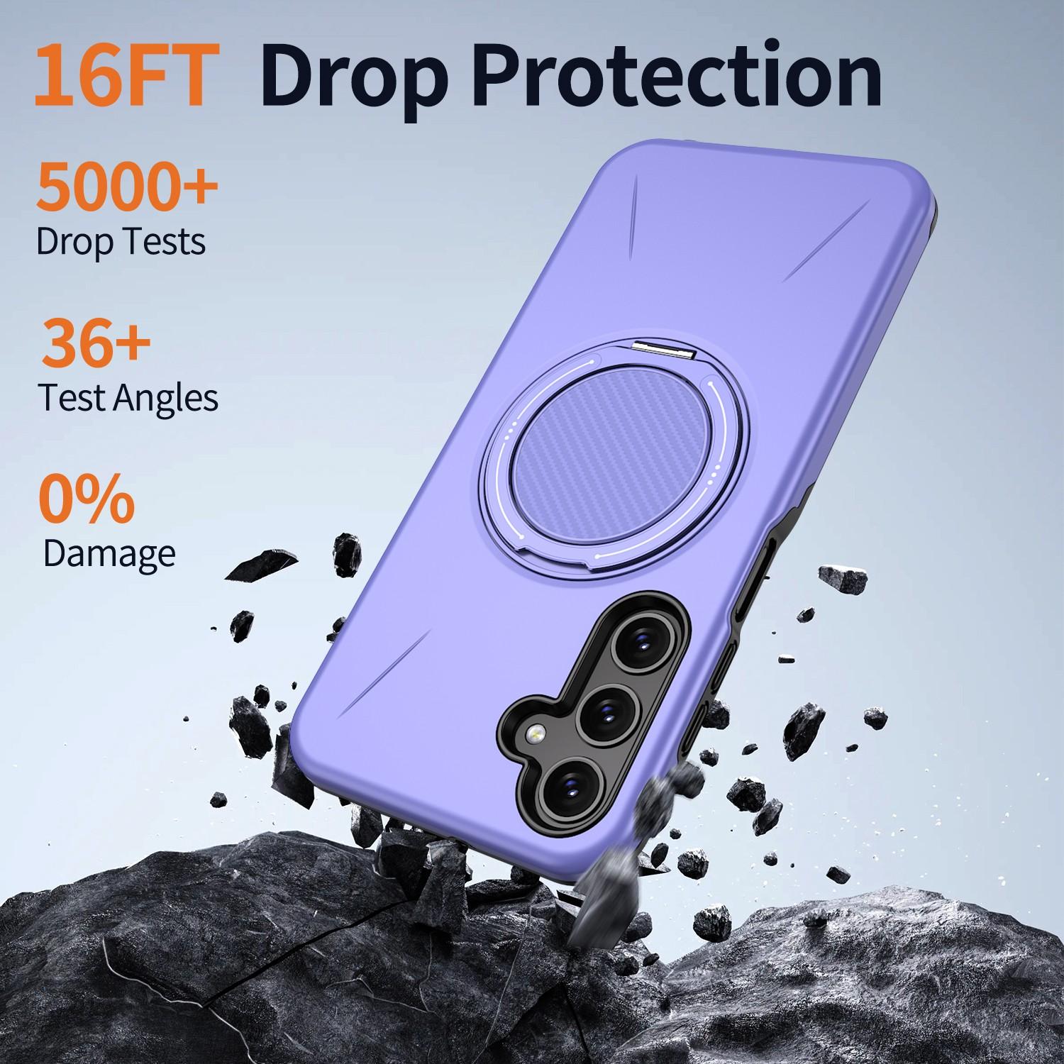Magnetic Charging Phone Case for A25 5g, Protective Stand Holder, Durable Design, Perfect Fit, Essential Accessory for Daily Use