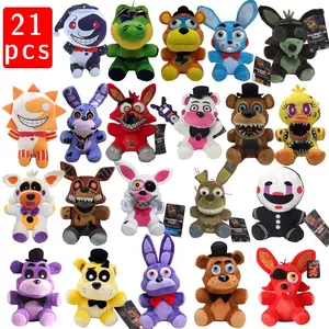 2026 New Fiver Night At Freddy Fnfa Cute Plush Toys Game Doll Bonnie Bear Foxy Cartoon Stuffed Dolls Freddy Toy Gifts