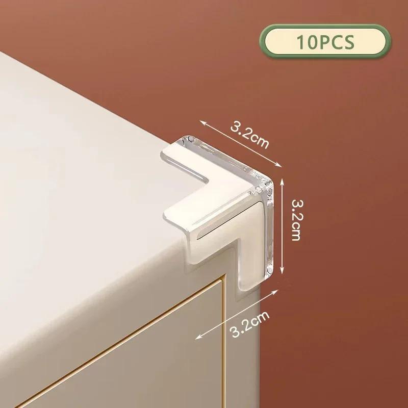 Silicone Corner Protectors, Soft Padding for Table Corners, Window Edge Guards, Furniture Hardware Type, Full Protection for Home Decor