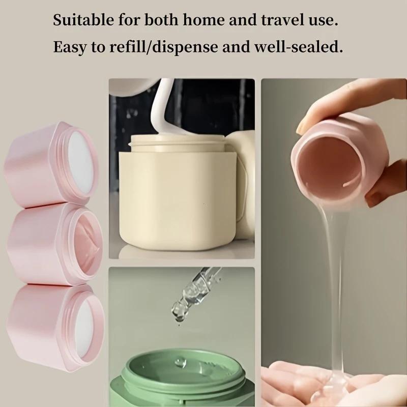 Travel Essentials Capsule Set, Portable Wash & Care Products, Compact Travel Capsules, Ideal for On-The-Go Use, Easy-To-Carry Containers