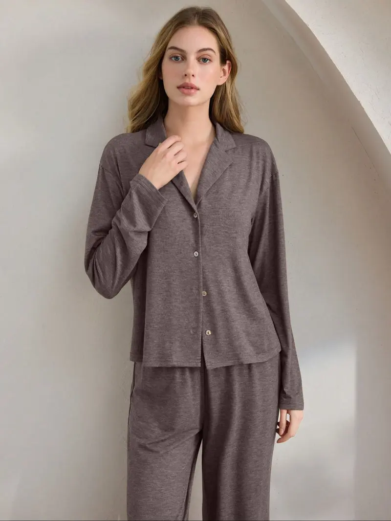 Women's Casual Pajama Set, Sleeveless Fitted Sleepwear, Soft Fabric, All Seasons, Indoor Outdoor Wear, Comfortable Home