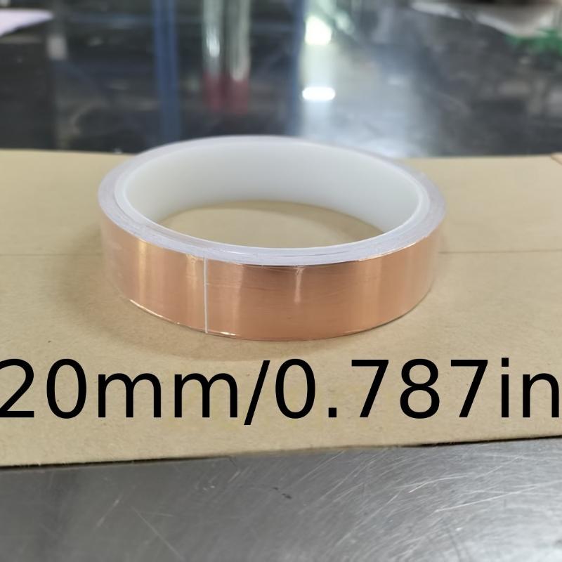 High-Conductivity Single-Sided Copper Tape for Shielding and DIY Projects - Adhesive & Sealant Compatible