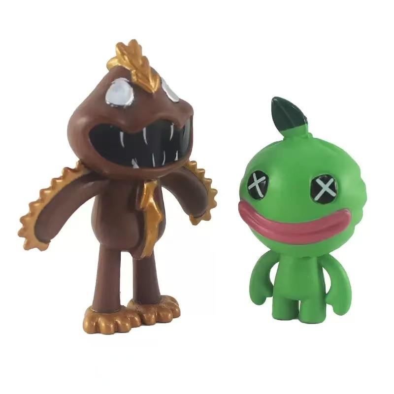 8-Piece Set Boba Tea Game Chapter Five Handmade Doll Model Collectible Figure, Unique Design, Perfect Gift for Fans