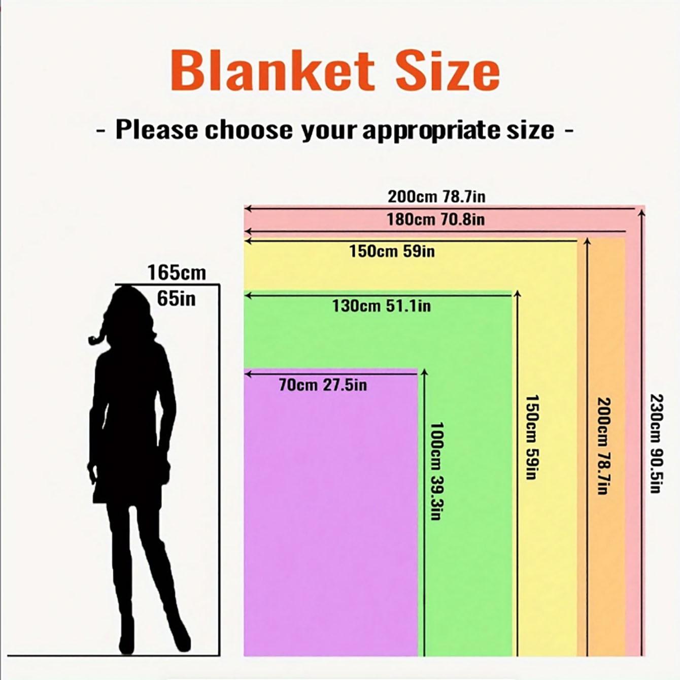 Skull & Rose Pattern Blanket, Soft Warm Throw Blanket, Cool Bedroom Bedding Blankets, Warm Napping Blanket for Home Office Travel
