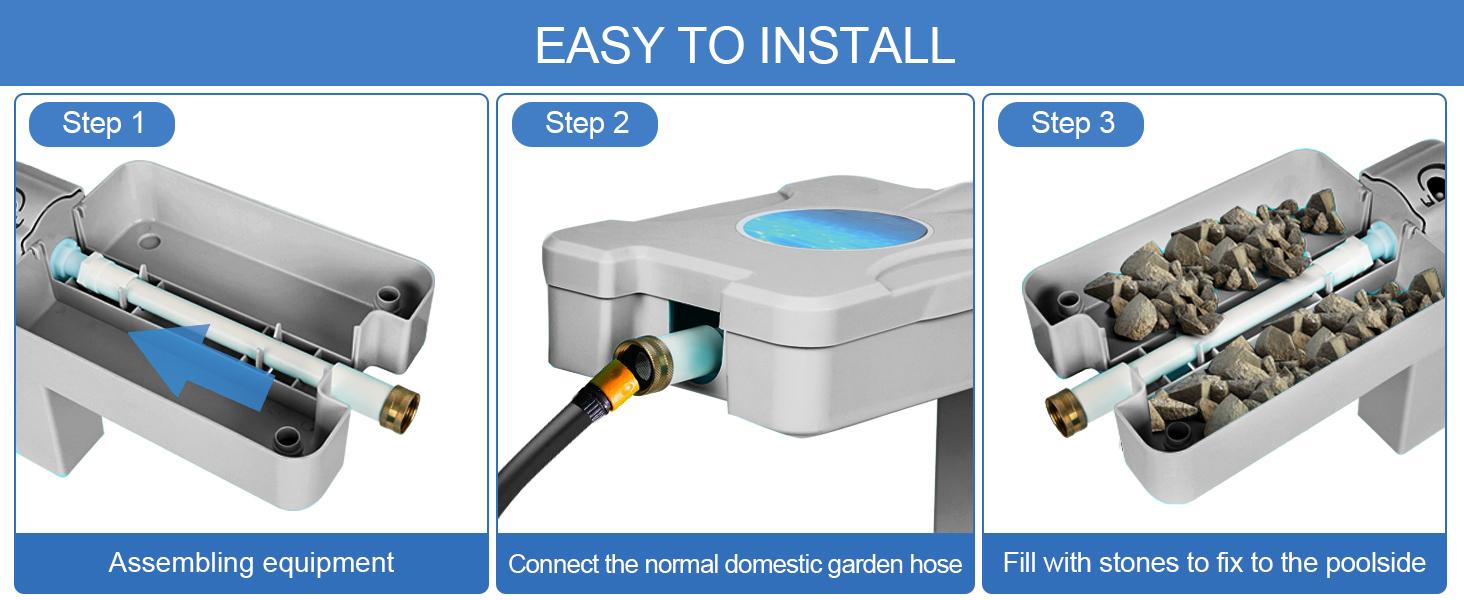 2026 Upgrade Automatic Pool Filler, Pool Water Leveler Auto Fill, Pool Auto Fill Float Valve, Water Leveler Control Sentry, Swimming Pool, Spa, Pond Water Leveler filler automatic, 5 Years Warranty
