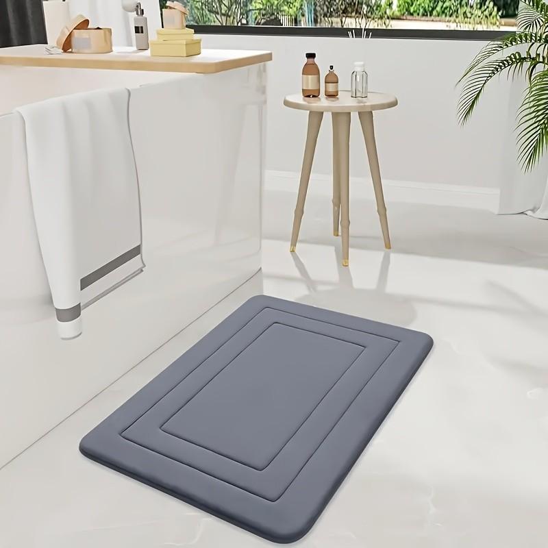 Memory Foam Bath Mat, Shower Rugs, Nonslip Shower Mat, Vintage Absorbent Non-Slip Rug, Absorbent Foot Mat, Waterproof Long Strip Floor Mat, Comfortable Standing Pad, Bath Mat For Tub Non Slip for Living Room, Bedroom, Bathroom, Kitchen, Office