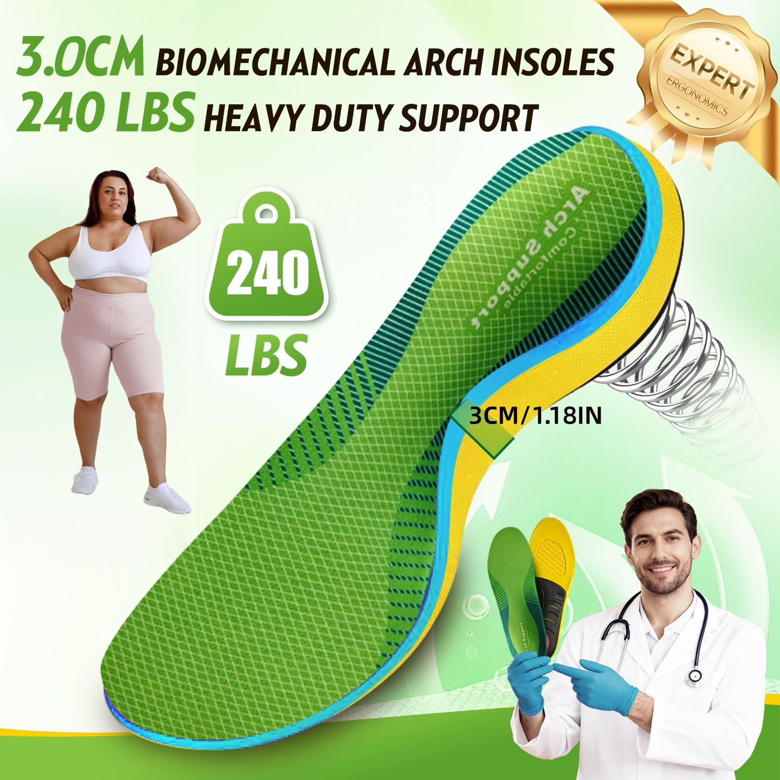 Dr.Laolis's Plantar Fasciitis Feet Insoles for Men & Women, Heavy-Duty High Arch Support  Insole, Shock-Absorbing Insoles, Orthotic Insoles, Trim-To-Fit Design, Ideal for Running, Hiking, Work Boots, Shoes, Footwear, Foot Pads