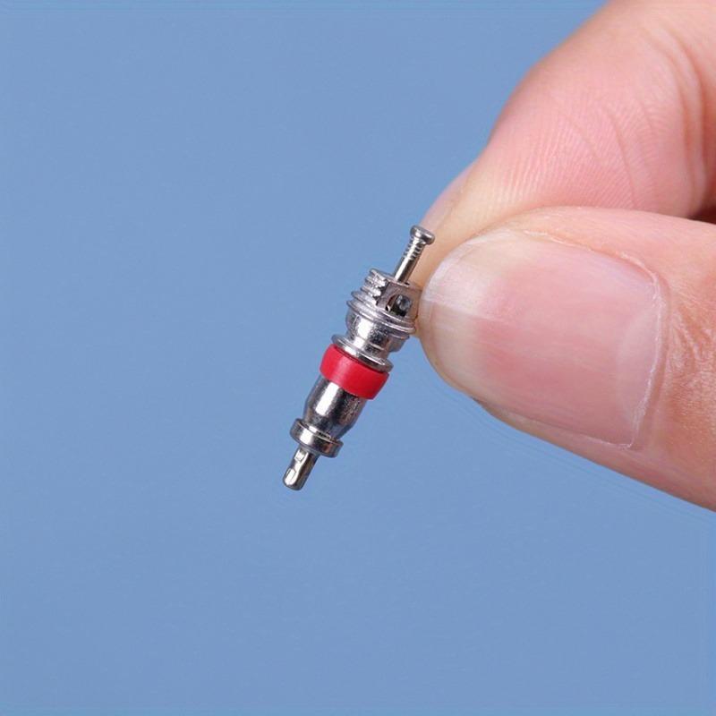10pcs Automotive Truck Alloy Tire Valve Stem Core Parts Replacement Tire Zinc Alloy Valve Stem Core Parts Automotive Parts