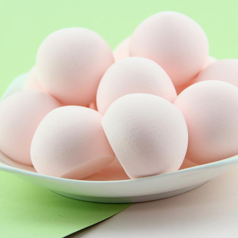 10PCS Soft Makeup Blender Puff Foundation Cosmetic Sponge Marshmallow Wet /Dry Use Makeup Applicator High Elastic Powder Puff