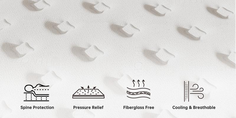 8 inch Medium Firm Hybrid Mattress Memory Foam and PocketSpring Twin Full Queen King Size Mattress In a Box