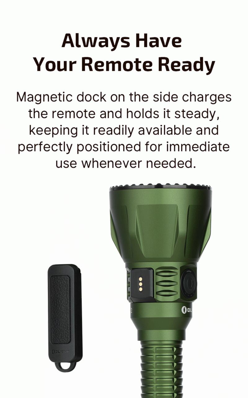 OLIGHT Javelot Turbo 2 Rechargeable Flashlight With 1450-Meter Throw And Wireless Switch