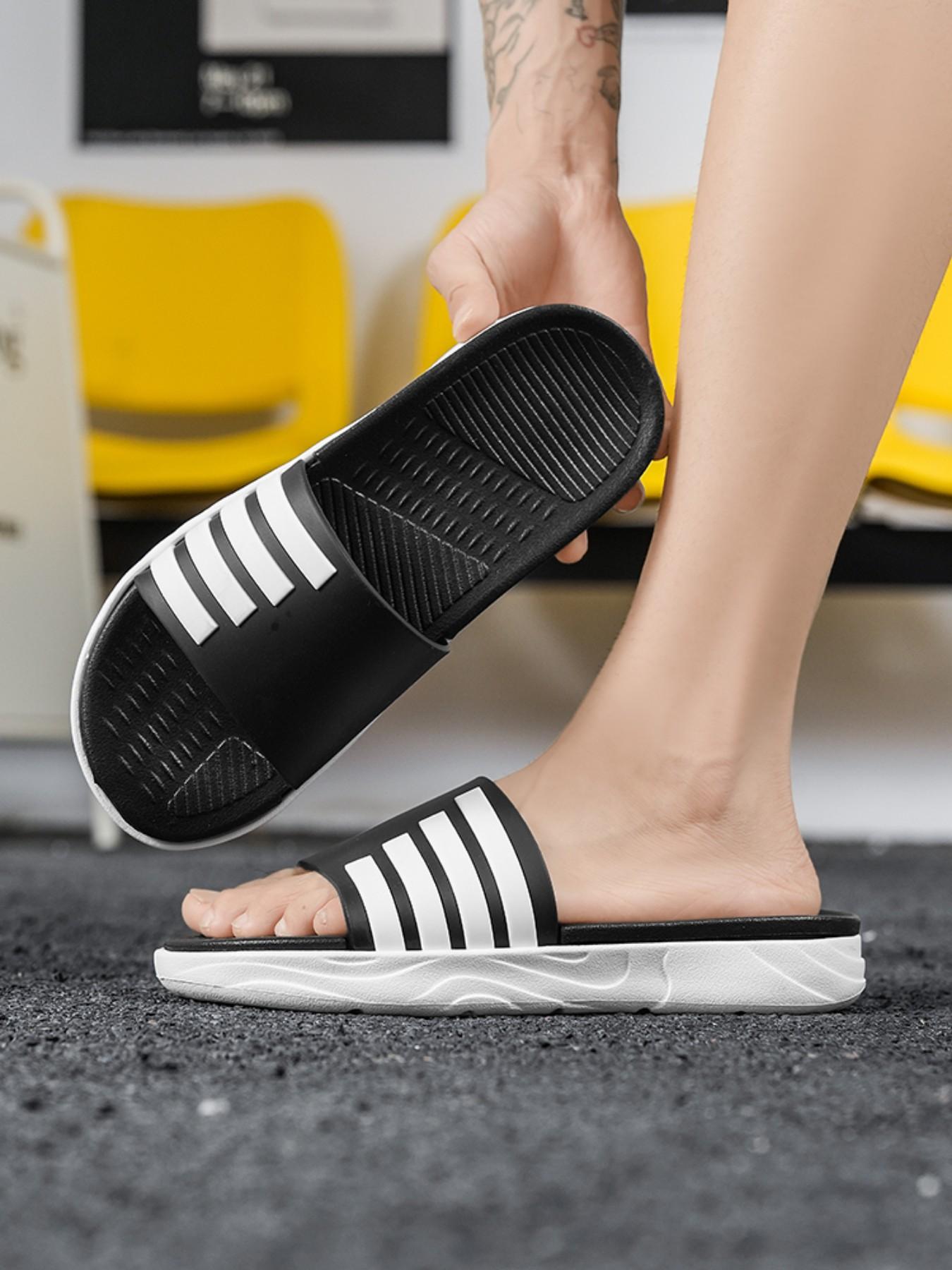 Men's Summer Eva Beach House Slippers, Non-Slip Comfortable Outdoor Home Shoes, Quiet Public Place Wear, Ideal for Relaxing Days