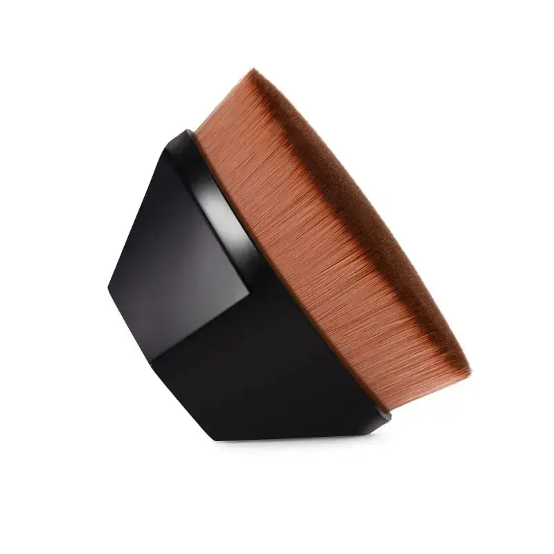 High Density Fiber Foundation Brush, Soft and No Trace Application for Liquid Foundation and BB Cream. Lightweight and Portable, Perfect for Flawless Makeup. No Streaks and Easy to Carry, Ideal for Daily Use.