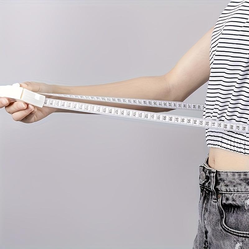 Automatic Precision Measuring Tape, Waist Hip Arm Leg Body Head Multifunctional Soft Ruler, Accurate Measurement Tool for Daily Use, Retractable Measuring Tape