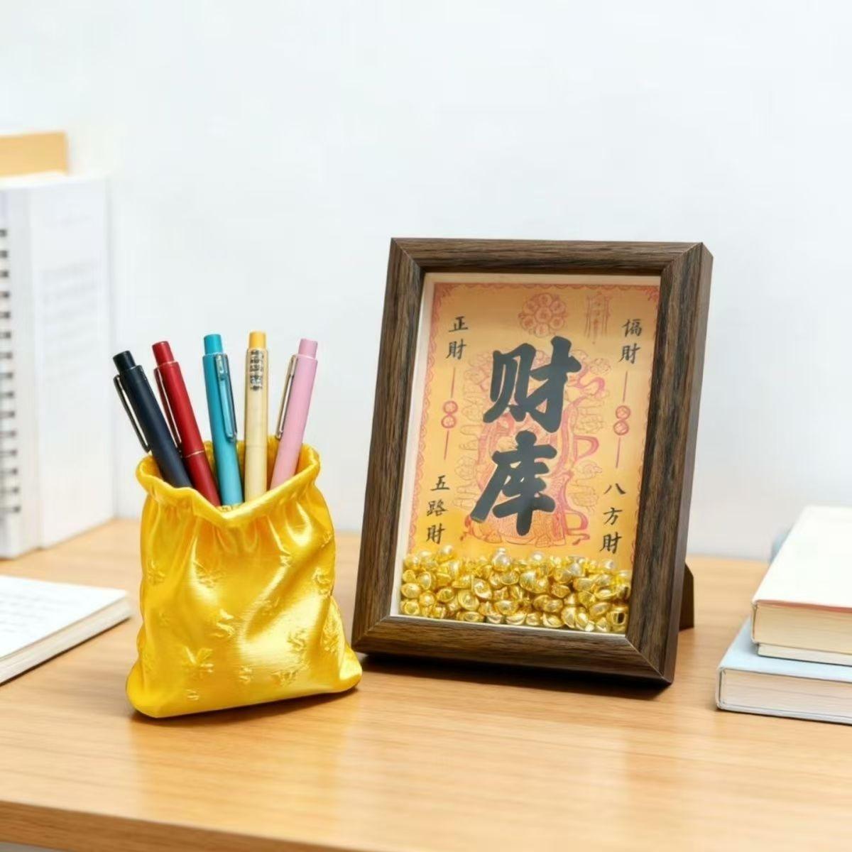 Pen Holder, 3D Printed Storage Organizer, Office Supplies, Living Room Desk Decor, Multifunctional Creative Desktop Accessory, Gift for Students and Friends