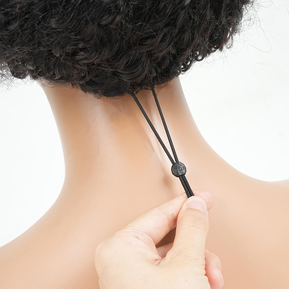 【26‘’ Burmese=$135】Tahikie Burmese Curly 7x6 HD Lace 200% Density Pre Plucked Glueless Natural Black/99J Burgundy Afro Kinky Curly / Deep Wave / Body Wave / Water Wave Human Hair Wigs Upgrade With Drawstring Cap One-Step Invisible Hairline For Women