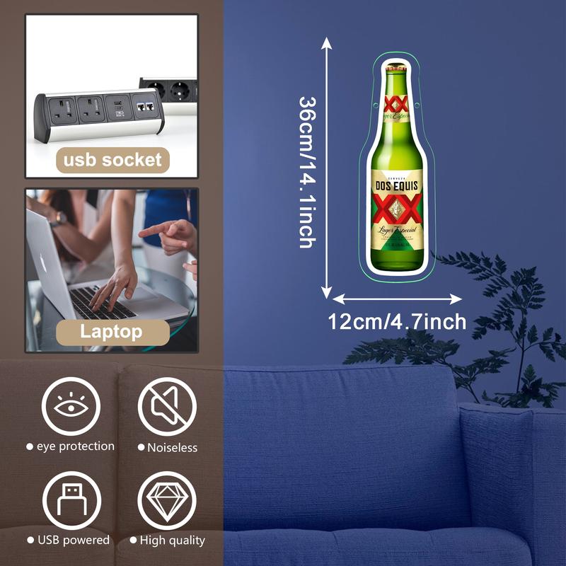 Dos Equis Mexican Lager Beer Neon Sign for Wall Decor Dimmable Beer Neon Signs Bar Led Sign Neon Sign for Man Cave Light Up Sign for Bedroom Home Bar Shop Pub Bistro Party Hotel Game Room Decor Gifts Led Neon Lights Dos Equis Mexican Lager Beer Neon Sign for Wall Decor Dimmable Beer Neon Signs Bar Led Sign Neon Sign for Man Cave Light Up Sign for Bedroom Home Bar Shop Pub Bistro Party Hotel Game Room Decor Gifts Led Neon Lights