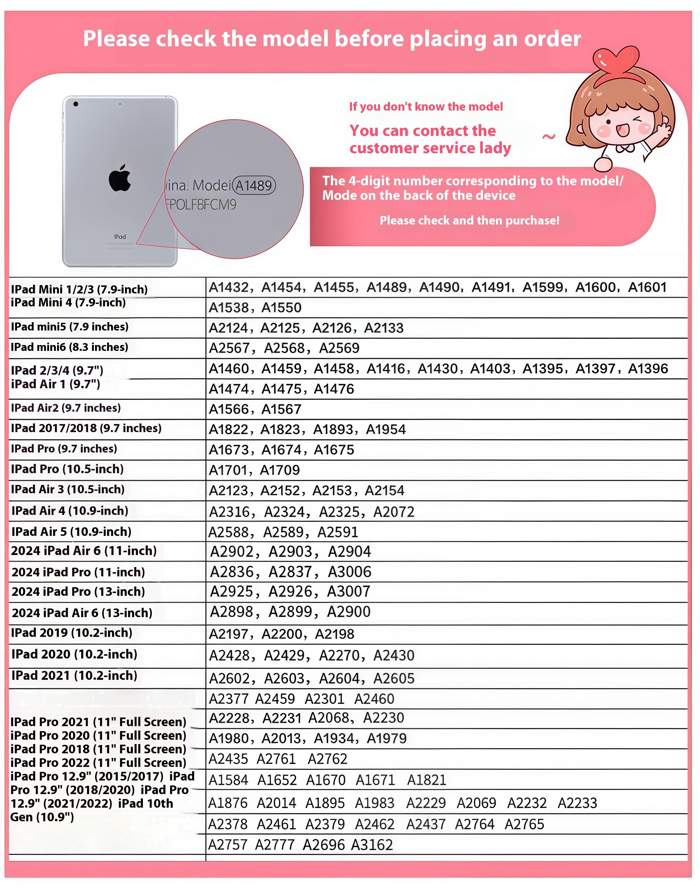 For IPad Air Mini 2 3 4 5 6 7 10.9 Pro 11 9 8 7th 10.2 10.5 GenA16 Child 3D Easy bear Tablet pen slot Protective Same phone case