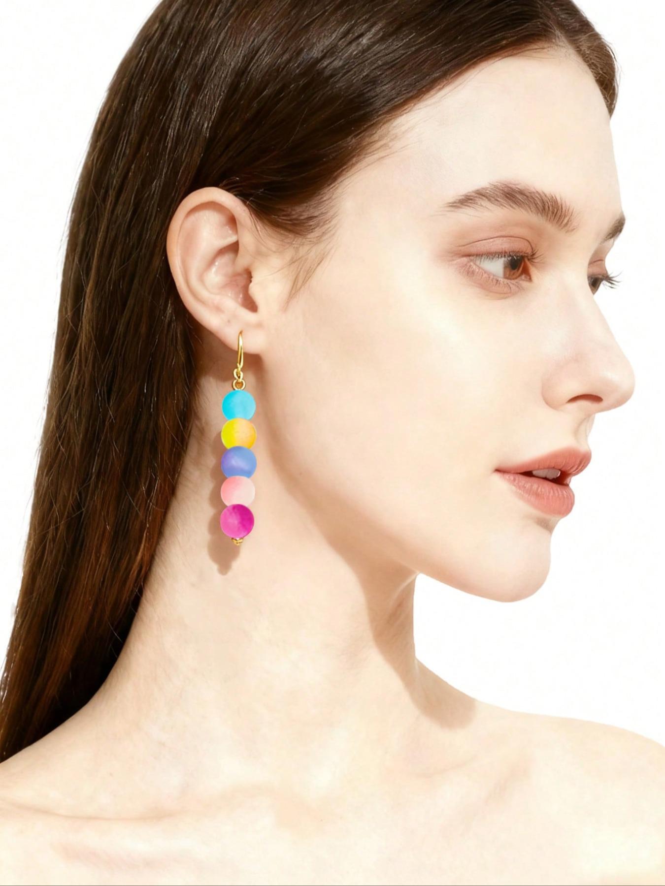 700pcs Glow-In-The-Dark Glass Bead Jewelry Kit, Diy Beads, DIY Crafts Necklace & Bracelet Making, Party Decorations, Perfect Gift Idea