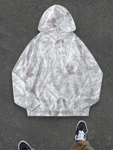 Jesus Is King Unisex Casual Graphic Hoodie, Branch Print Long Sleeve Loose Fit, Fall Fashion Street Style Womenswear