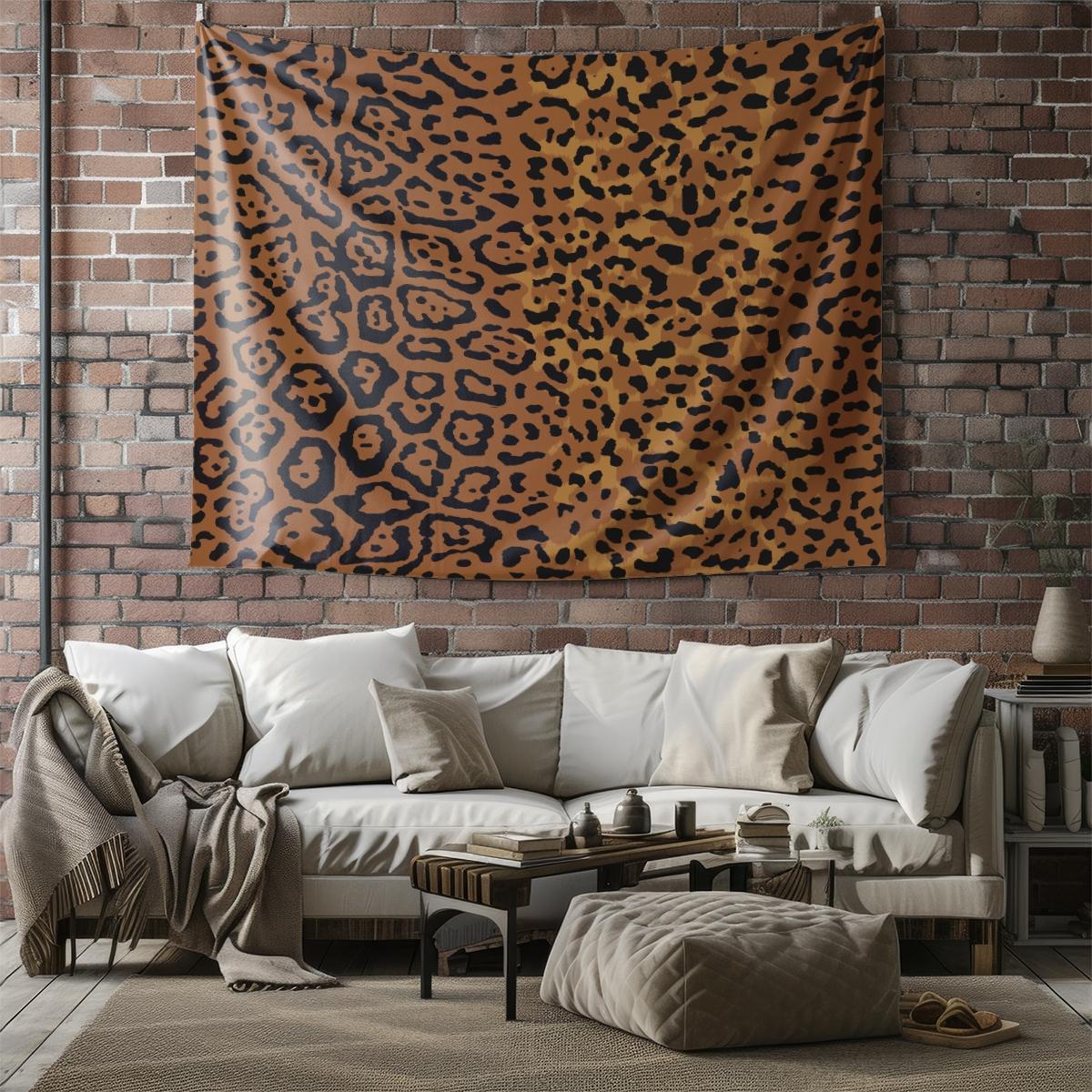 Leopard Print Tapestry, Multiple Styles, Soft Lightweight Durable, Wall Hanging Decor for Bedroom Living Room, Suitable for All People, Ideal Gift Choice