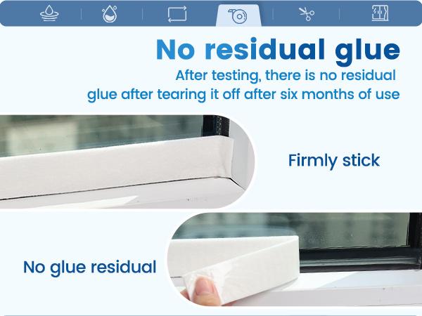 Window Condensation Absorber Strips - Weather Stripping - Window Sill and Frame Water Absorber Condensation