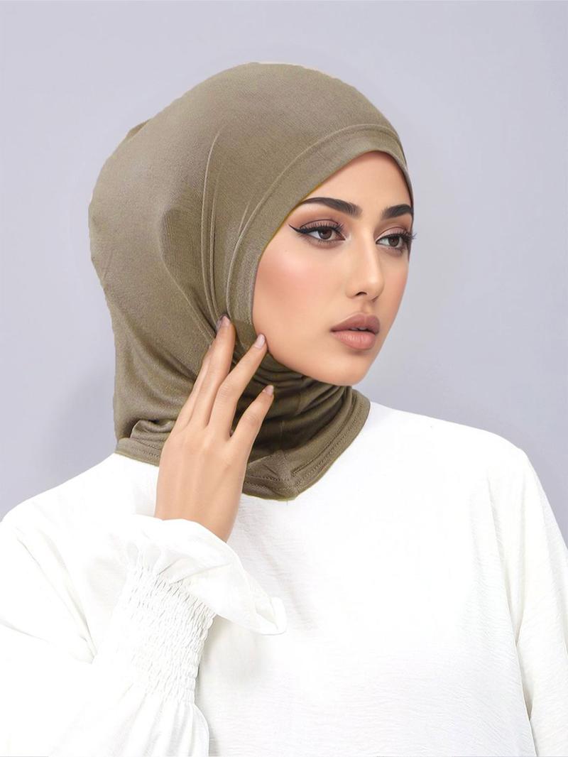 Women's Jersey Hijab Cap, Hijab Turban, Soft Elastic Fabric Stretchable Design, Comfortable Sleep Hat Inner Layer, Suitable for Various Occasions