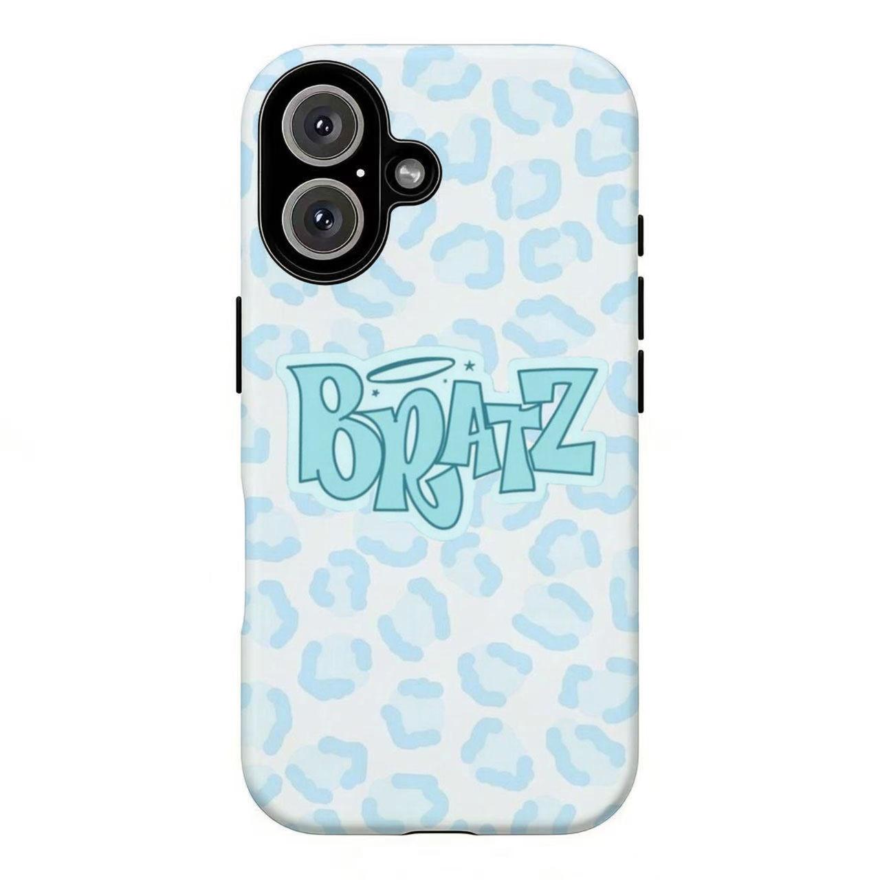 FL-Brat2 Y2K Leopard Print Phone Case,Retro 2000s Fashion Aesthetic Cover For iPhone 11 12 13 14 15 16 17 Air Pro Max for Samsung S26 S25 S24 S23 S22 S21 Case,Gift for her/him, Accessories, Custom