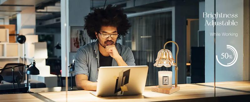 Flower Candle Warmer Lamp with Timer & Dimmer, 2 Bulbs Height Adjustable, Fall Home Front Porch Decor, Thanksgiving Home Decoration, Gift for Birthday,Merry Christmas,TikTokShopBlackFriday Flower Candle Warmer Lamp with Timer & Dimmer, 2 Bulbs Height Adjustable, Fall Home Front Porch Decor, Thanksgiving Home Decoration, Gift for Birthday,Merry Christmas,TikTokShopBlackFriday