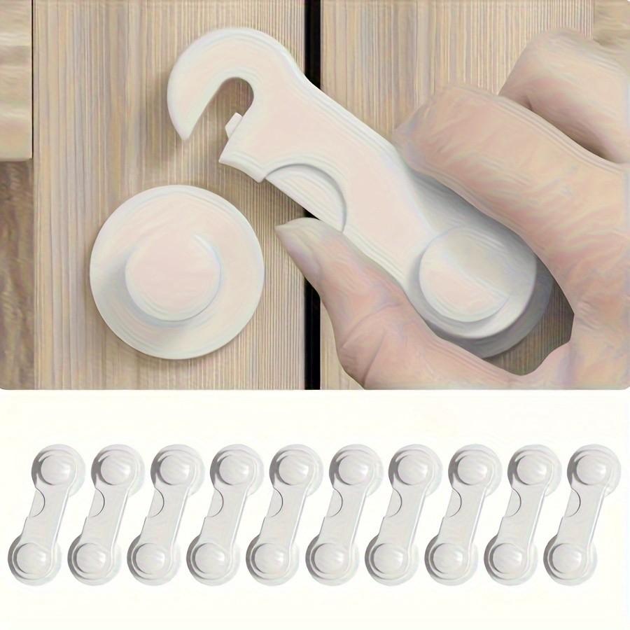 Multi-Function Drawer Lock, Anti-Theft Cabinet Lock, No Drilling Required, Childproof Safety Lock, Easy Installation, Durable Design