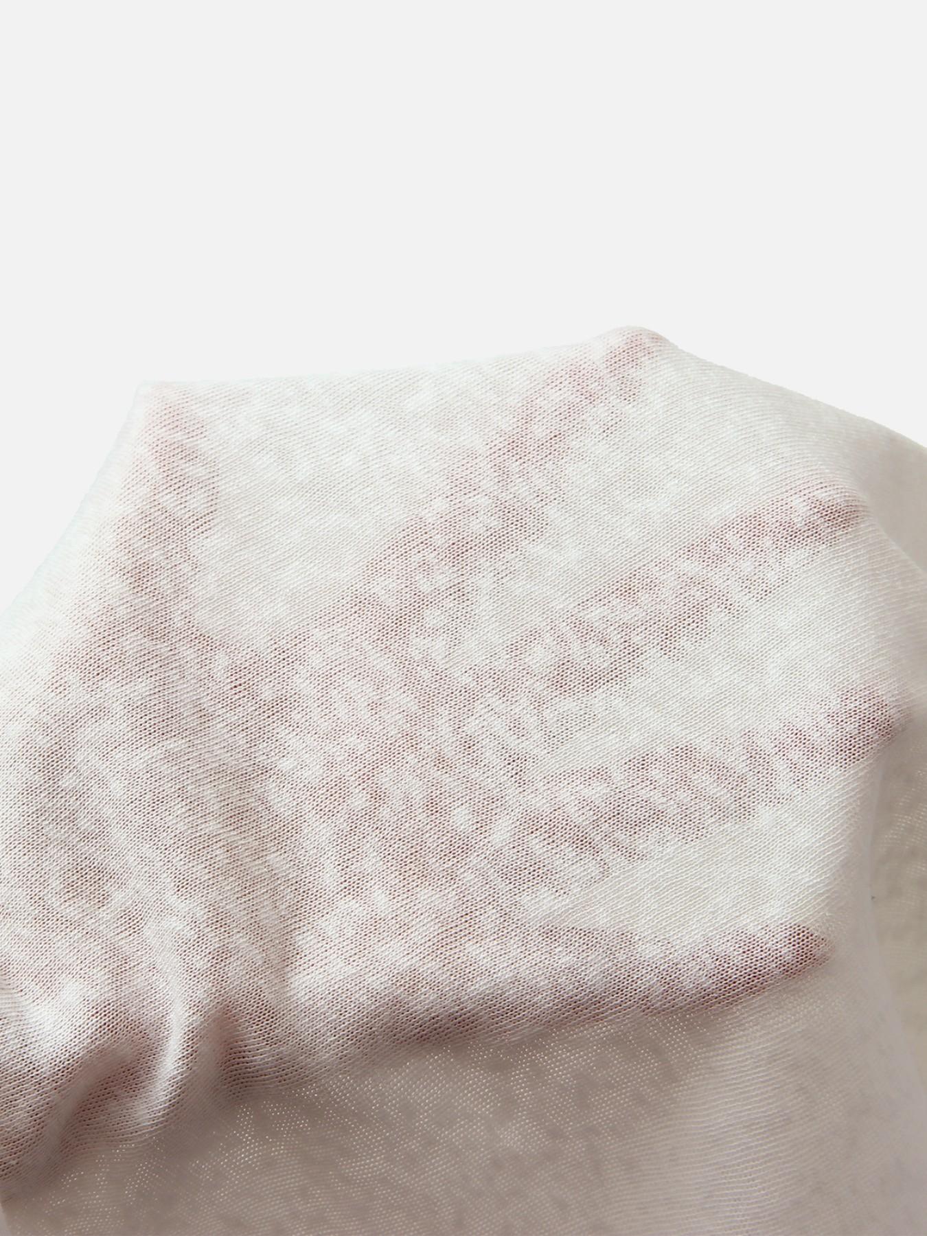 Loose Fit Sleepwear Dress, Thin Half-Transparent Short Sleeve Home Wear, Soft Lightweight Casual Style, Side Slit Design for All Seasons