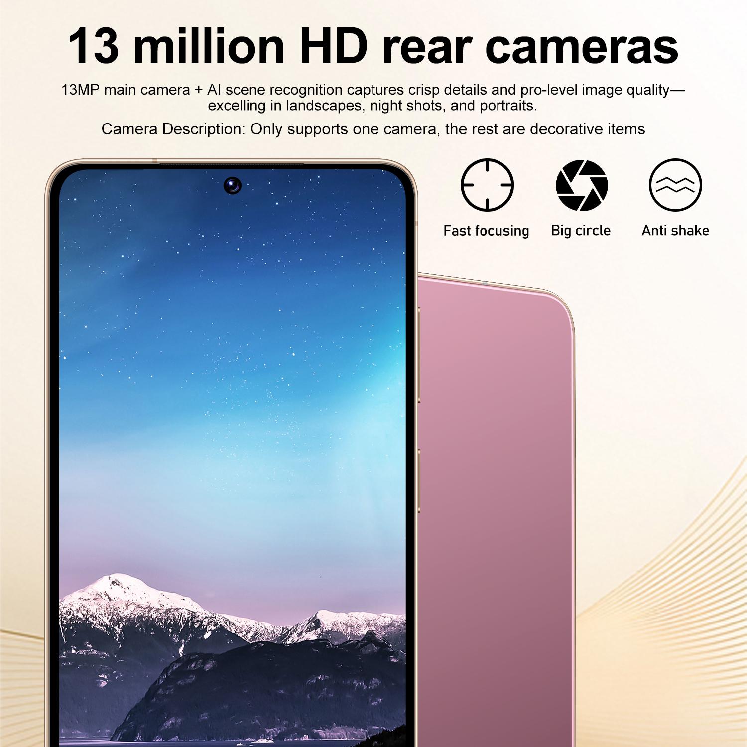 Budget Android Smartphone Ptkesal-26 Ultra, 6.75-Inch HD Display, Dual Sim, 3gb RAM 32GB ROM, 4g Network, 5+13mp Camera, 4100mah Battery