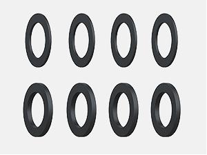 Nilight 2 Pack 3/4" Mega D-Ring Shackle with 7/8" Screw Pin 68,000LBS Break Strength, Heavy Duty Off Road Recovery Shackle for Use with Tow Strap, Winch, Off-Road Jeep Truck Vehicle Parts Hardware Industrial  dealsforyoudays