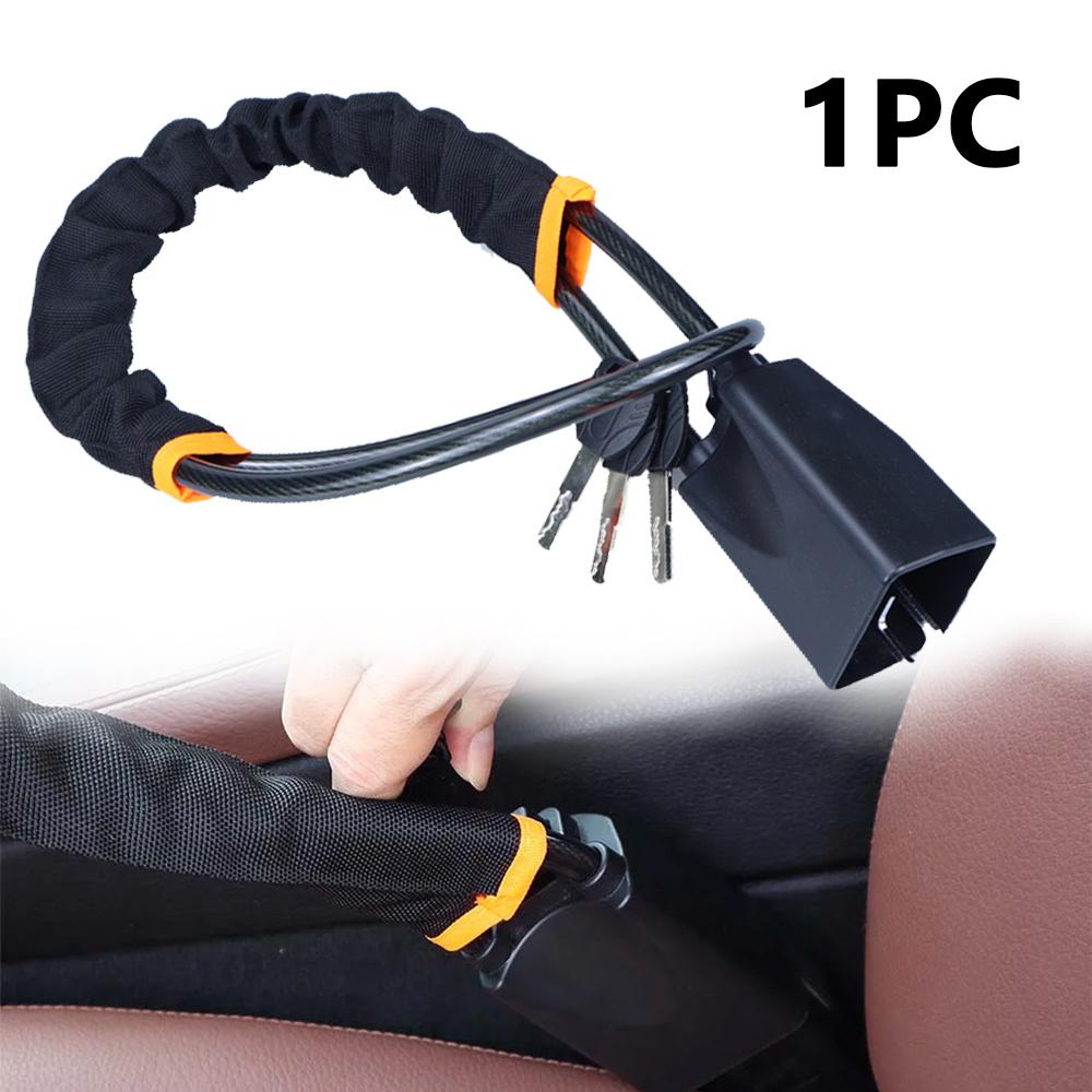 Car Steering Wheel Lock with Safety Buckle, Portable Easy Install Vehicle Security Accessory, Robust Anti-Theft Device for Most Models (includes 3 Keys) Car Steering Wheel Lock with Safety Buckle, Portable Easy Install Vehicle Security Accessory, Robust Anti-Theft Device for Most Models (includes 3 Keys)