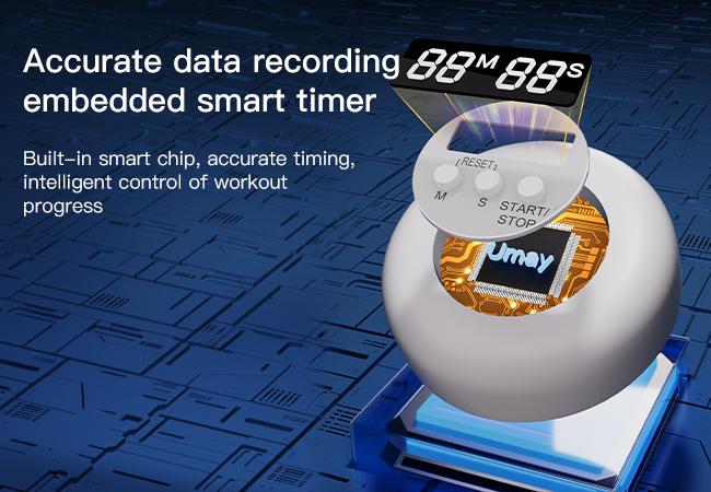 UMAY Multi-functional Ab Exercise Board, Home Pilates Reformer, Abs Workout Equipment for Abdominal & Core Strength Training, Exercise Board for Home Gym Fitness，Foldable, lightweight and efficient