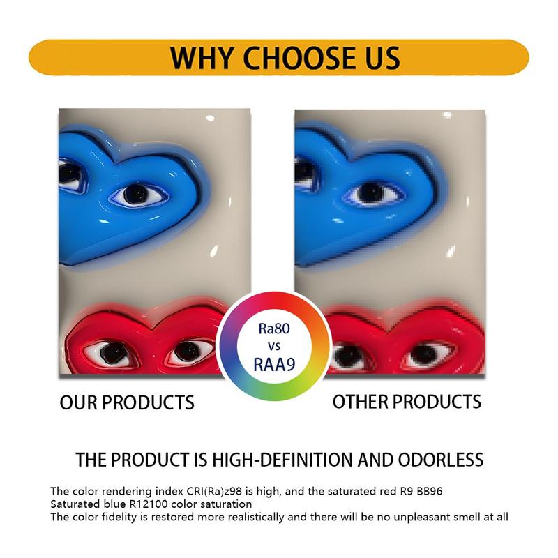 Three-Piece Hypebeast Framed Art Set, Modern Urban Fashion Wall Poster Decor for Living Room, Office and Bathroom