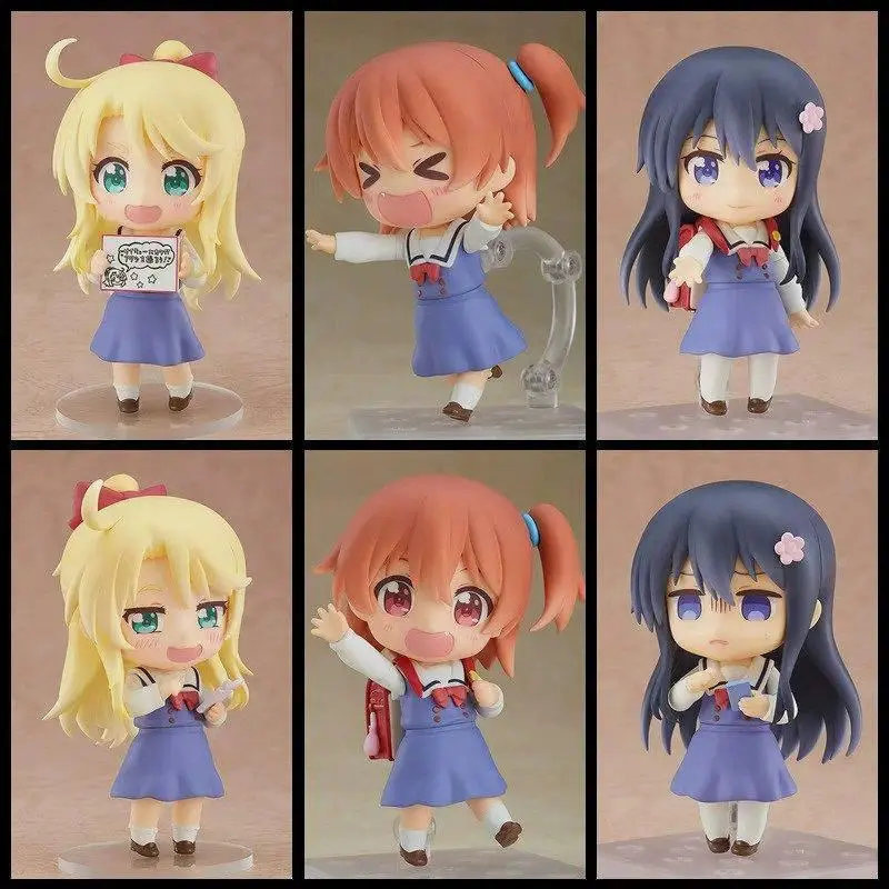 10CM Chibi Wataten An Angel Flew Down To Me Hinata Hoshino Noa Himesaka Hanako Shirasaki Collectible Figure Anime Desktop Toys