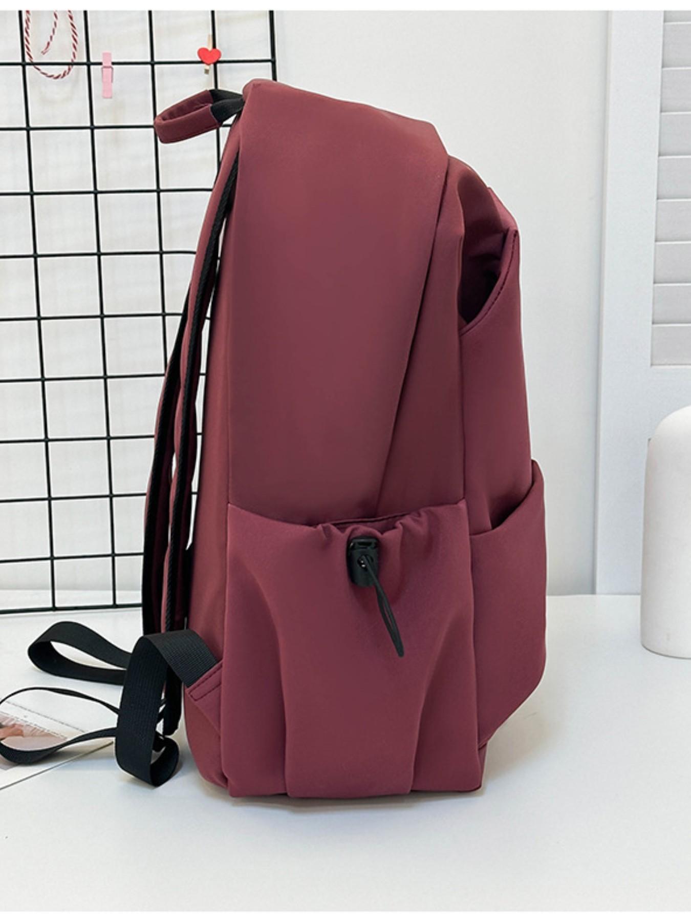 Women's Lightweight School Backpack Travel Bag, Casual High School Shoulder Bag for Outdoor & Daily Use, Commuter Bag for Men & Girls