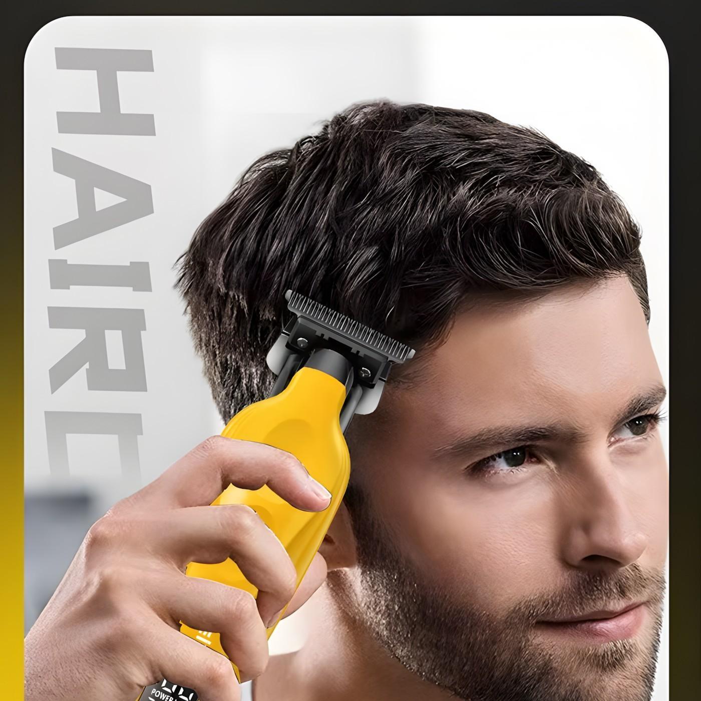 Kemei Km-1693 Men's Professional Hair Trimmer, USB Charging, 7000rpm High Precision Clipper, 1200mah Battery, Speed Adjustment