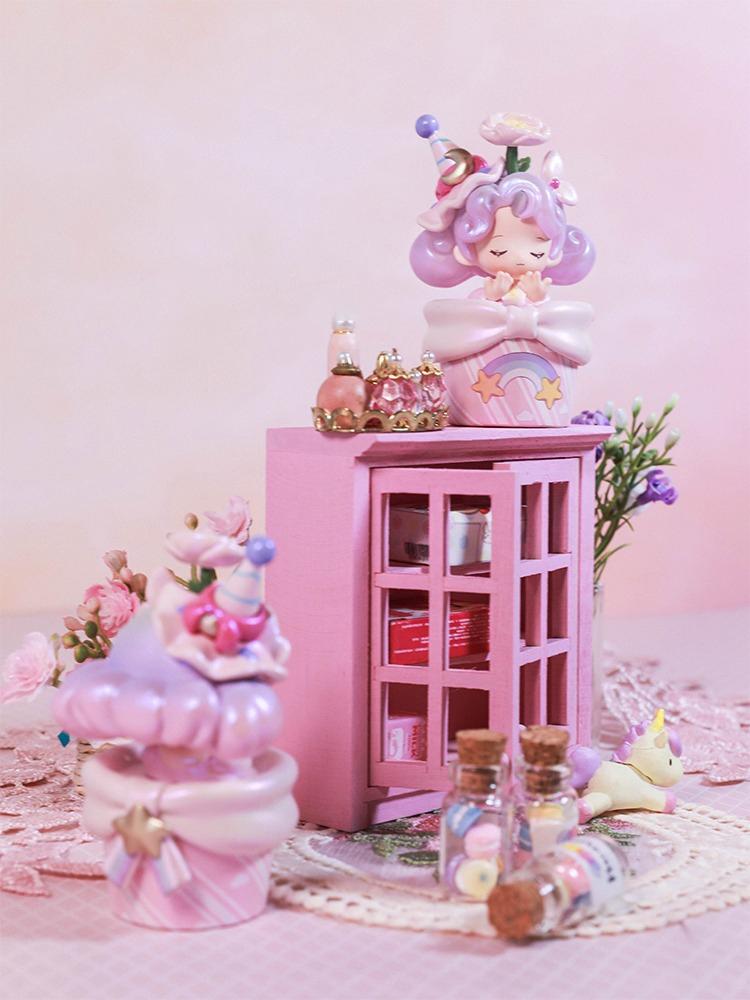 桃蓮玉様✨テーマ‘祈り' ミニチャーム✨ MOMOJI Miracle Garden Series Mystery Box Toy Action Figure Blind