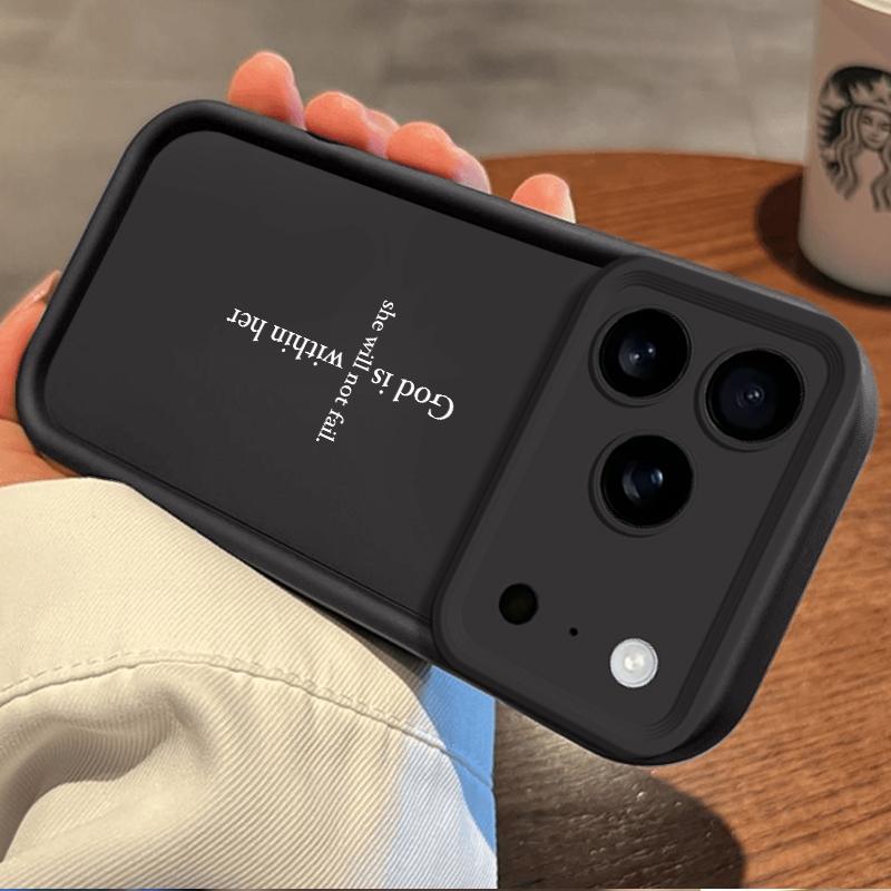 Godly Strength Within2D Pattern Phone Case suitable for iPhone iPhone 17 AIR 16E SE4 15 14 13 SE3 12 Pro Plus Max Mini Drop Protection Cover Cellphone Protective Smartphone Casing