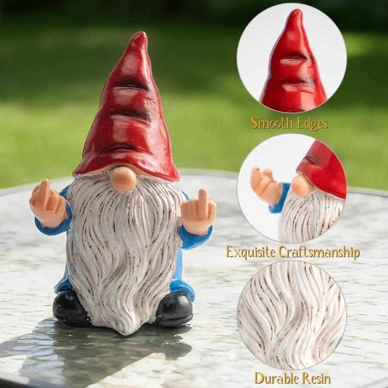Outdoor Garden Lawn Decoration, Resin Craft Fun Ornament, Home Garden Landscape Small Figurine, Unique Yard Decor Accessory